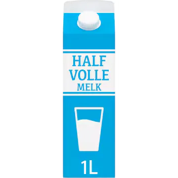 Merkloos Halfvolle Melk 1 L