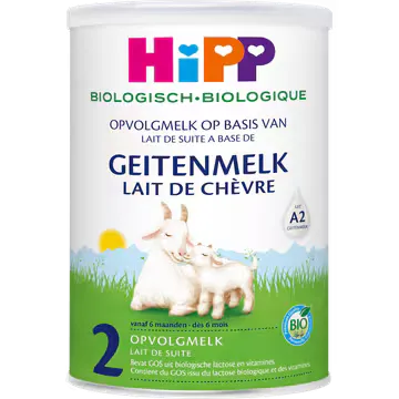 HiPP Biologisch Opvolgmelk op Basis van Geitenmelk 2 vanaf 6 Maanden 400 g