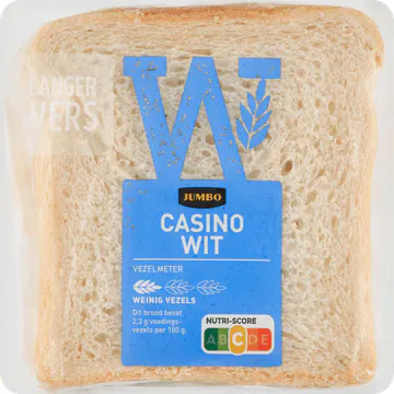 Jumbo - Casino Wit Brood - Half