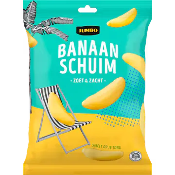 Jumbo Banaan Schuim Zoet & Zacht 250 g
