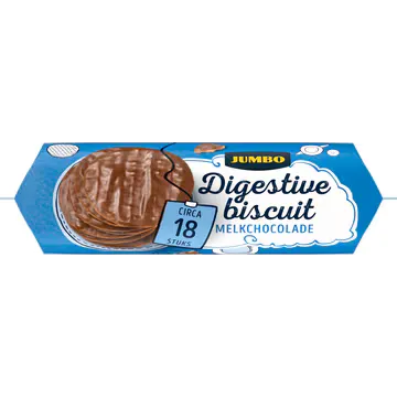 Jumbo Digestive Biscuit Melkchocolade 300 g
