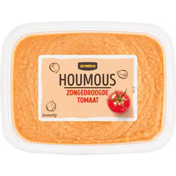 Jumbo Houmous Zongedroogde Tomaat 200 g