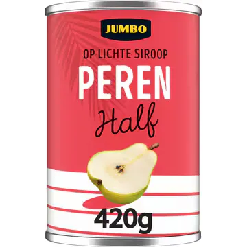 Jumbo Halve Peren op Siroop 420 g