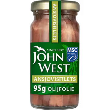 John West Ansjovis in Olijfolie 95g