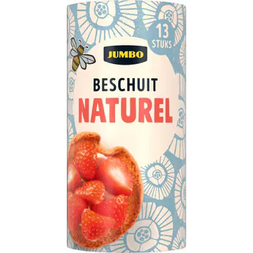Jumbo Beschuit Naturel 13 Stuks