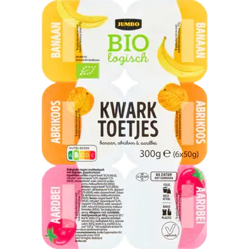 Jumbo Biologisch Kwark Toetjes 6 x 50 g