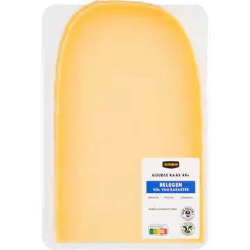 Jumbo Goudse Kaas 48+ Belegen Plakken ca. 185 g