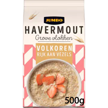 Jumbo Havermout Grove Vlokken Volkoren 500 g