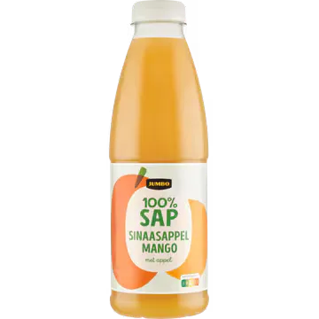 Jumbo 100% Sap Sinaasappel Mango met Appel 750ML