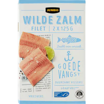 Jumbo Wilde Zalmfilet 2 x 125 g