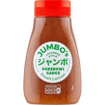 Jumbo's Pokebowl Sauce Japanese Style Fresh Lemon 160 ml