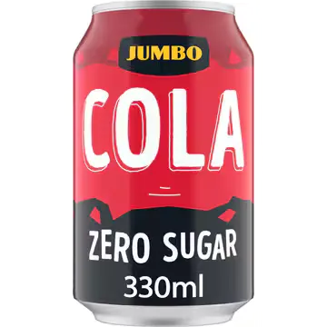Jumbo Cola Zero - Blik - 330ML