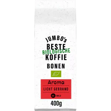 Jumbo's Beste Biologische Koffiebonen Aroma 400 g