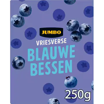 Jumbo Vriesverse Blauwe Bessen 250 g