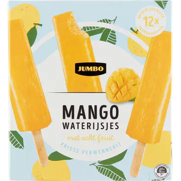 Jumbo Waterijsjes Mango 12 Stuks