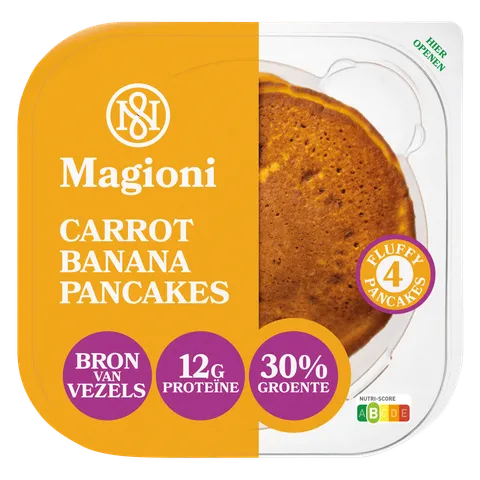 Magioni Carrot Banana Pancakes 4 x 40 g