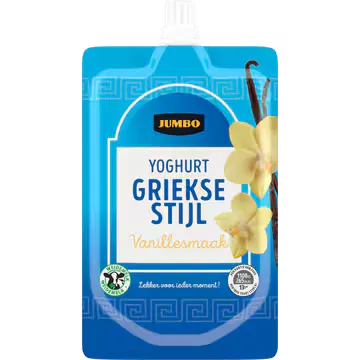 Jumbo Yoghurt Griekse Stijl Vanillesmaak 200 g
