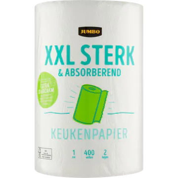 Jumbo XXL Sterk & Absorberend Keukenpapier 2 Lagen 1 Rol