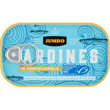Jumbo Sardines in Zonnebloemolie 120 g