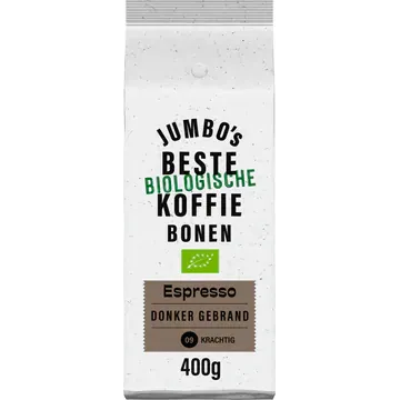 Jumbo's Beste Biologische Koffiebonen Espresso 400 g