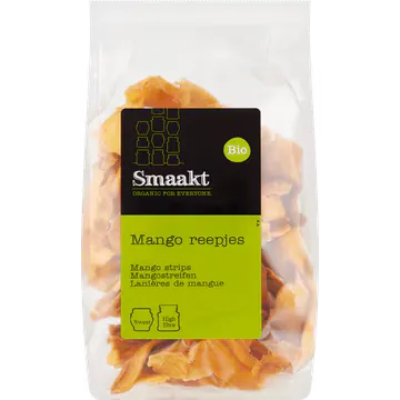 Smaakt Bio Mango Reepjes 250 g