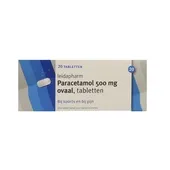 Leidapharm paracetamol ovaal 500 mg