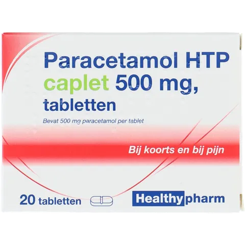 Healthypharm paracetamol caplet 500mg