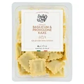 Daily Chef verse raviolini basilicum en provolone kaas