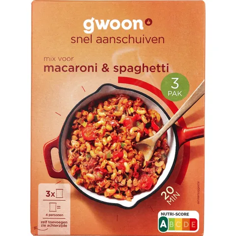 g'woon macaroni-spaghetti