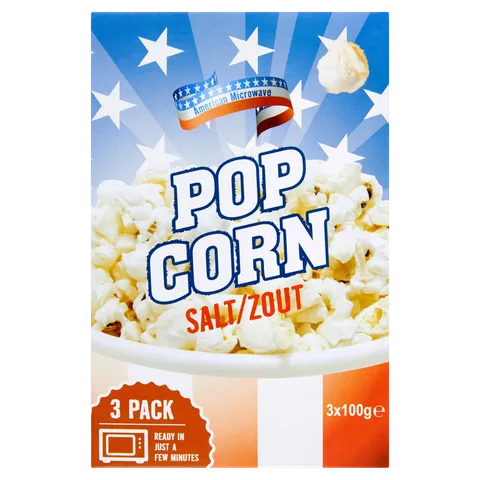 American Microwave Popcorn Zout