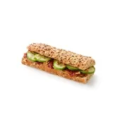 Spar broodje meergranen pittige pindakaas