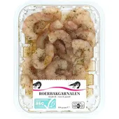 wokgarnalen knoflook
