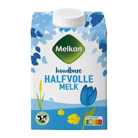 Melkan halfvolle houdbare melk