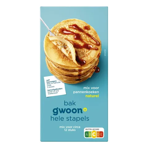 G'woon Naturel Pannenkoekenmix
