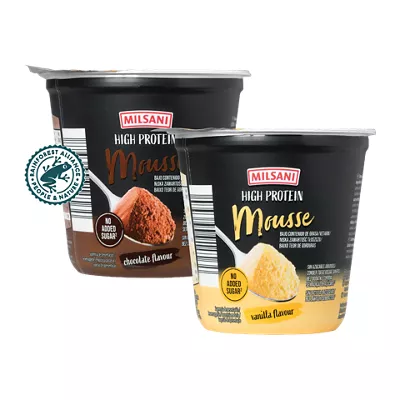 High protein mousse