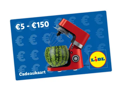Lidl cadeaukaart