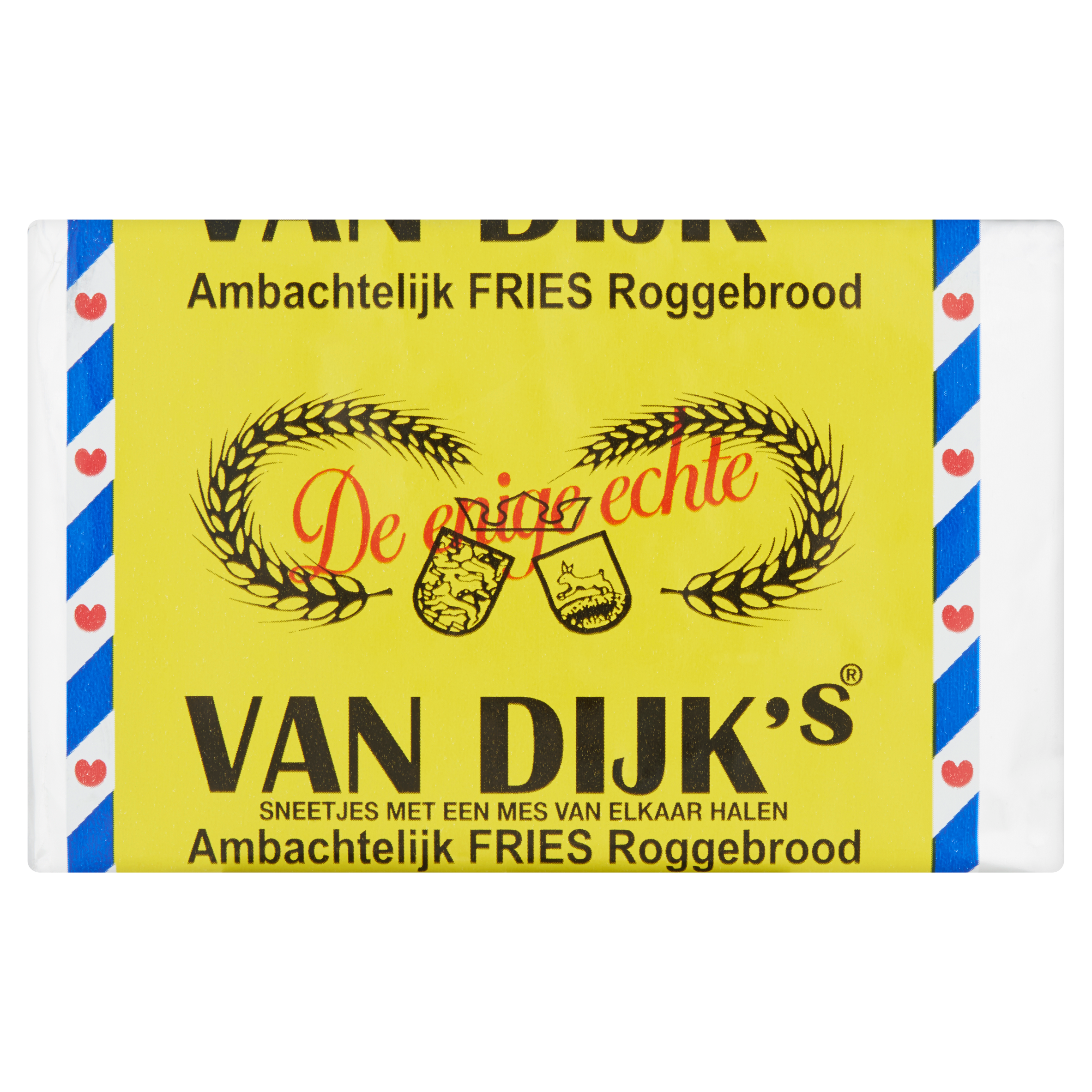 van Dijk Van Dijk's Ambachtelijk Fries Roggebrood 10 Plakjes