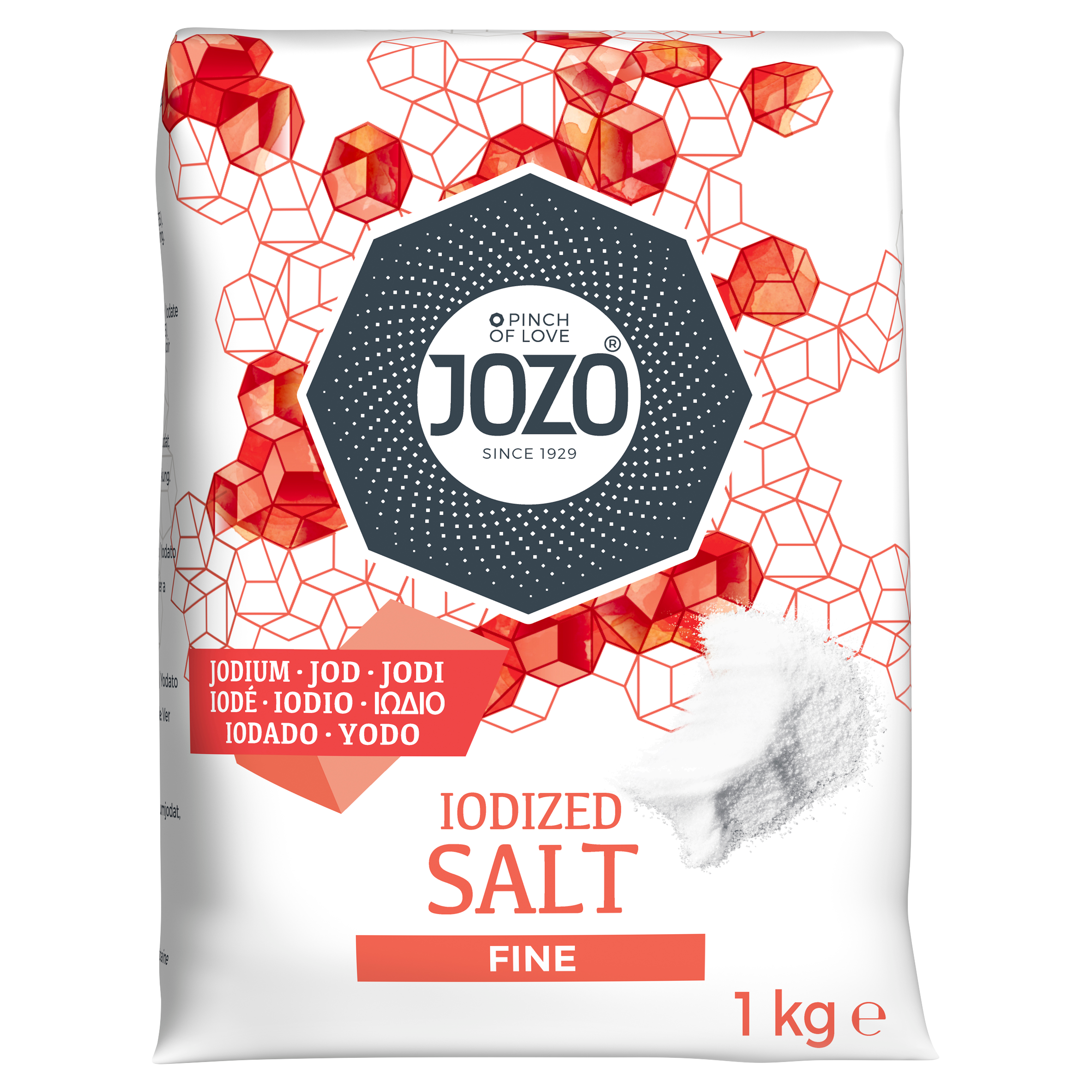JOZO Iodized zout fijn