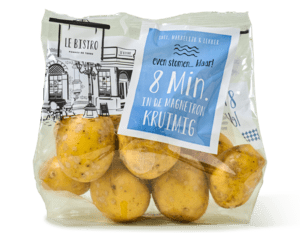 Le Bistro kruimige aardappelen