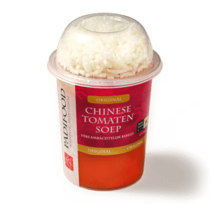 Chinese tomatensoep met rijst