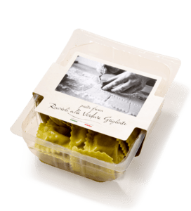 Picnic verse ravioli gegrilde groente