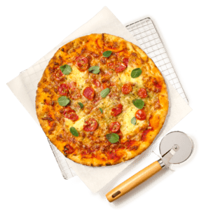 Picnic pizza margherita