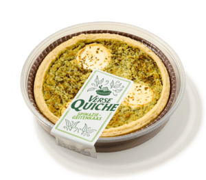 Picnic quiche spinazie & geitenkaas