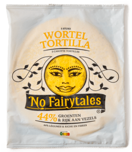No Fairytales worteltortilla