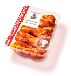 't Slagershuys kipdrumsticks gekruid