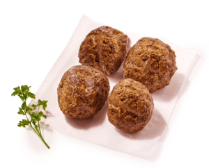 't Slagershuys gebraden gehaktballen