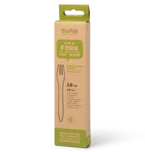 BioPak vorken hout waxed