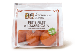 Vegetarische Slager vegan petit filet à l'americain