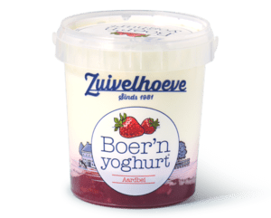 Zuivelhoeve boerenyoghurt aardbei