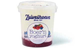 Zuivelhoeve boerenyoghurt bosvruchten
